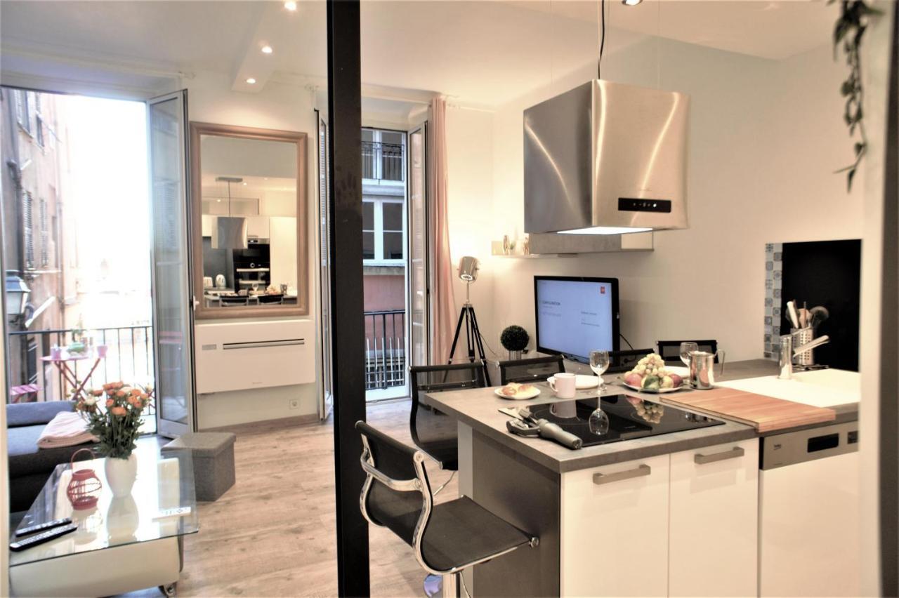 Ze Perfect Place - Superbe Appartement 2 Chb - Ac - Saleya - Marche Aux Fleurs นีซ ภายนอก รูปภาพ
